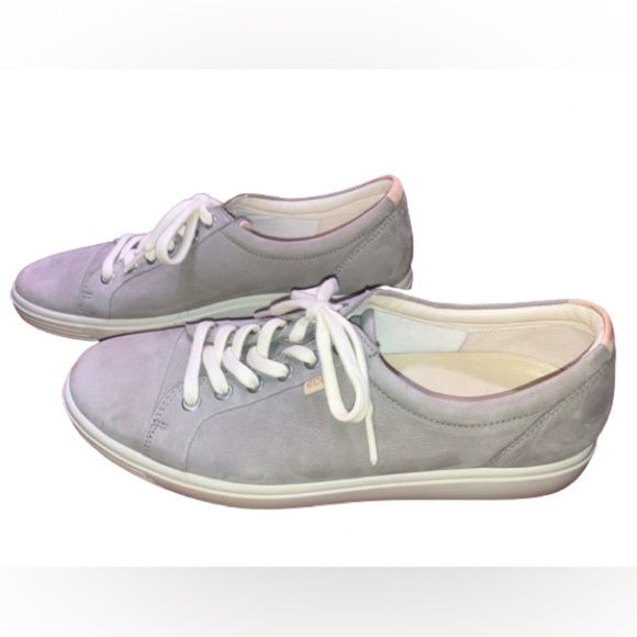 Ecco brand Nubuck sneakers, wmns sz 12 - Picture 2 of 9